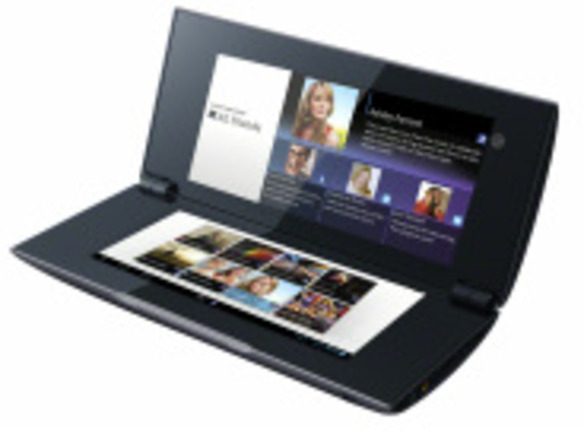 2つ折り「Sony Tablet」PシリーズにWi-Fiモデル--Android 4.0へアップデートも