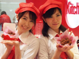 大手菓子メーカー3社のアンテナショップが集合--「東京おかしランド」がオープン