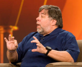 Appleの共同創設者Steve Wozniak氏。Jobs氏の伝記映画で脚本家Sorkin氏のアドバイザーを務める。
