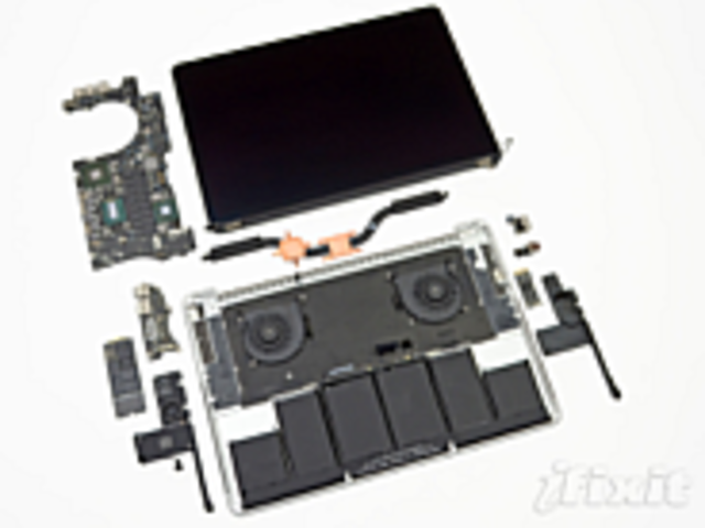 Ifixit Retinaモデルの Macbook Pro を分解 カスタマイズの余地は皆無 Cnet Japan