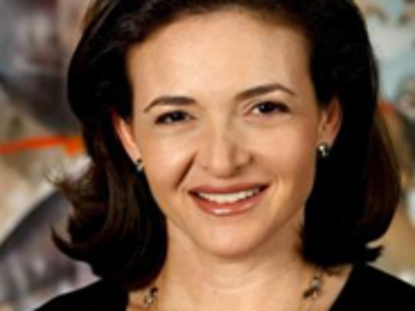 Facebook取締役に初の女性、サンドバーグCOOが就任