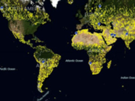 マイクロソフト「Bing Maps」、165テラバイトの衛星写真データを追加