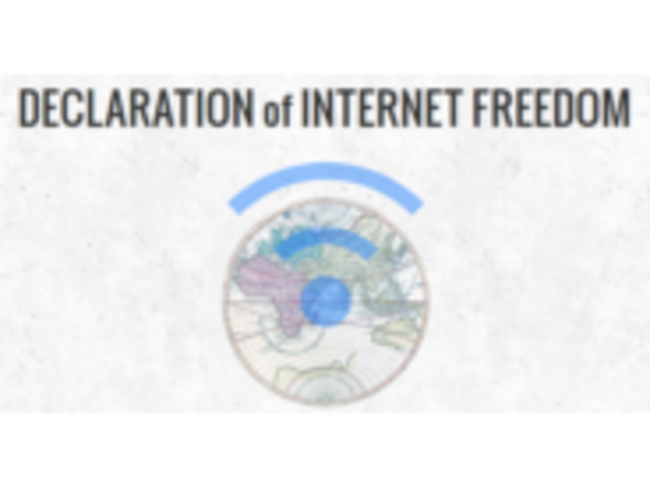 「インターネットの自由宣言」が発表される