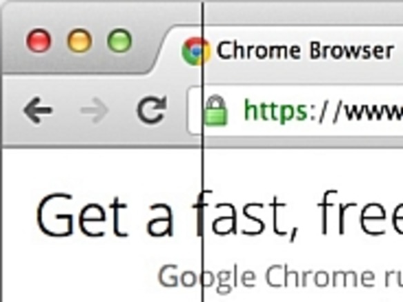 「Google Chrome」最新版が公開に--Retina Displayに対応