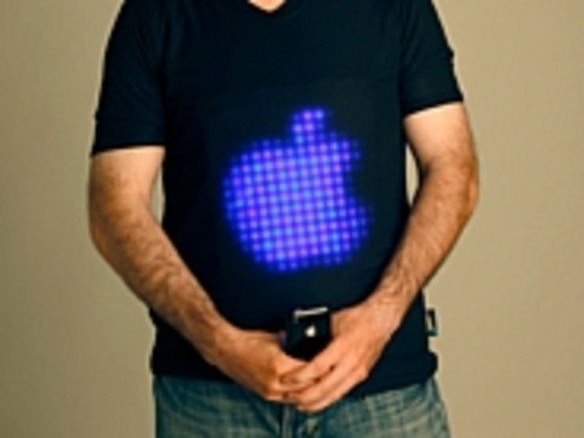 写真で見るウェアラブルテクノロジ--「身に着ける」LED
