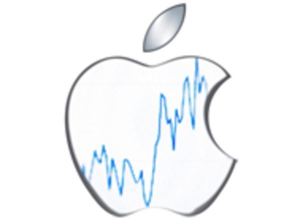 アップル株価、600ドルを割る--S・フォーストル氏退職発表後初の取引
