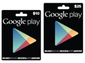 グーグル、「Google Play」用ギフトカードを正式発表