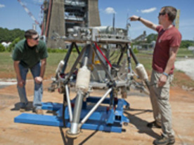 NASAがテスト中の次世代ロボット着陸船「Mighty Eagle」--写真で見るその姿