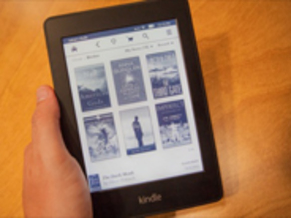 写真で見る「Kindle Paperwhite」--アマゾンの新電子書籍リーダー