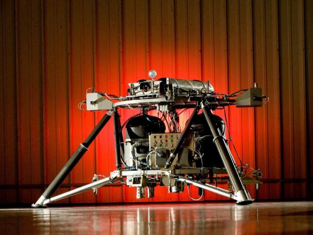 NASAの新しいロボット着陸船Mighty Eagle