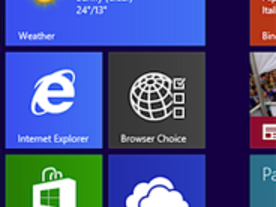 MS、「Windows 8」欧州ユーザー向けにブラウザ選択画面を提供