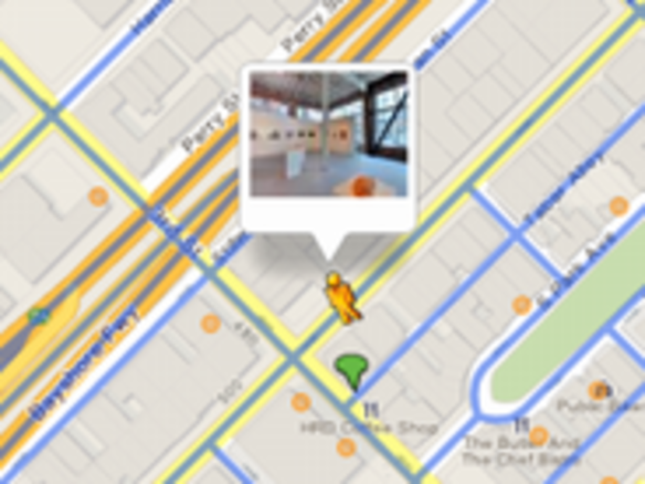 「Google Maps」でショップなどの中を見る方法