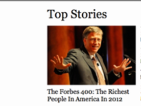 Forbes誌の米富豪ランキング、ゲイツ氏が首位--ザッカーバーグ氏は後退