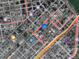 フォトレポート：「iOS 6」--英語版で見る地図機能