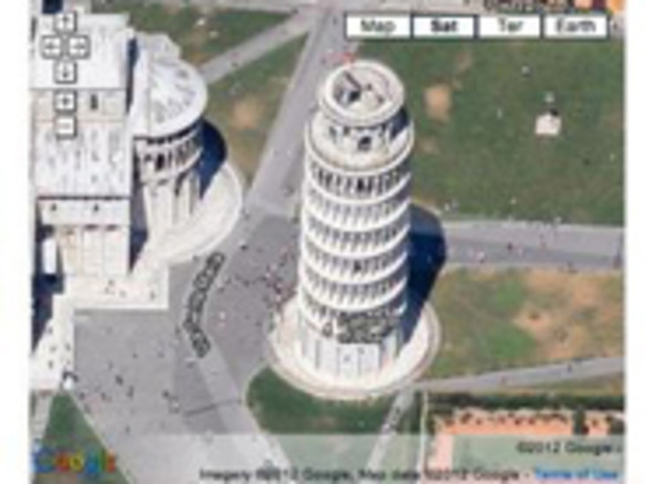 「Google Maps」、世界51都市で斜め45度の撮影画像を追加