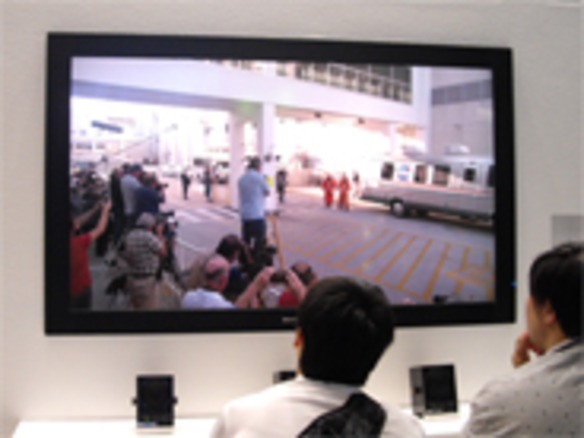 4K、8Kの高解像度テレビが登場--CEATEC 2012で見た最新ディスプレイ