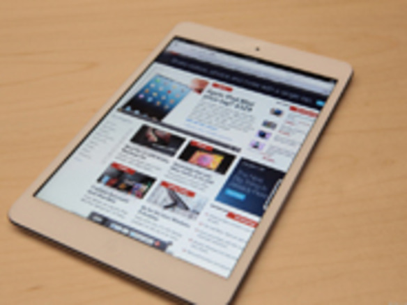 画像で見る「iPad mini」と第4世代「iPad」