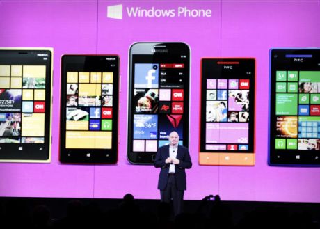 「Windows Phone 8」を大々的に宣伝するMicrosoft。