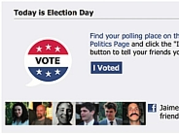 Facebook、米大統領選投票日に向けた機能を準備