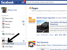 Facebook、宣伝投稿のみを表示する「Pages Feed」を公開