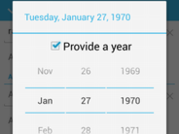 「Android 4.2」、「People」アプリのカレンダーで12月が表示されない不具合か