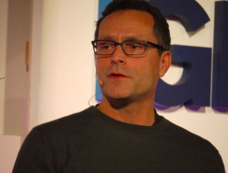  Business Insiderカンファレンスで話す、「Google+」担当幹部のBradley Horowitz氏。