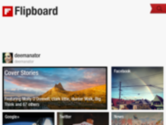 ニュース閲覧アプリ「Flipboard」、Androidタブレットに対応
