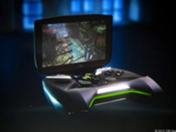 NVIDIA、携帯ゲーム機「SHIELD」をCESで発表