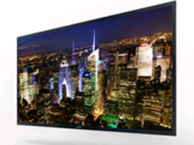 ソニー、CES会場で56型の有機ELテレビを披露--4K解像度の試作機