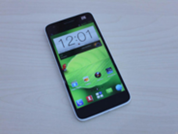 ZTE、ハイエンドスマートフォン「Grand S」をCESで発表