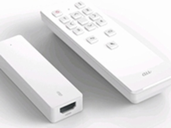 KDDI、小型STB「Smart TV Stick」を2月中旬に提供