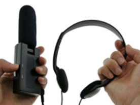 エバーグリーン、遠くの音を大きくできるマイク型集音器