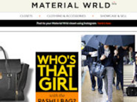 サンブリッジGV、ファッションマーケットプレイスのMaterial Wrldに出資--NYで日本人が運営