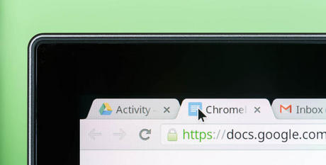　Chromebook Pixelの高解像度ディスプレイは、テキストやグラフィックスをくっきりと表示する。