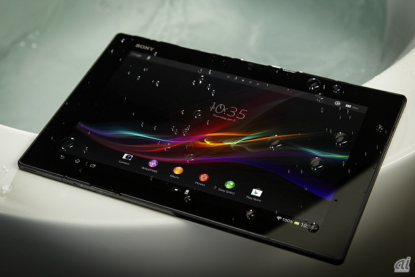 ソニー、「Xperia Tablet Z」Wi-Fiモデルを発表--フルHD対応の