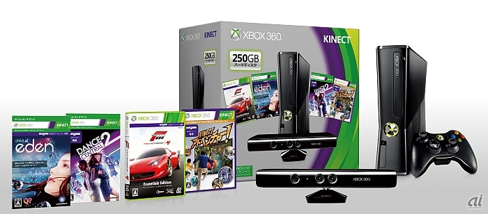 Xbox 360 250GB ＋ Kinect プレミアムセット