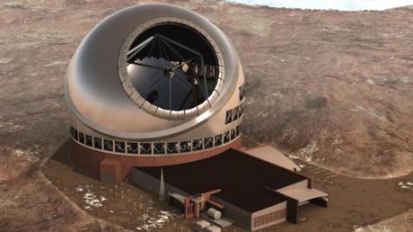 　ハワイのBoard of Land and Natural Resources（土地自然資源局）は、ハワイの休火山マウナケアの山頂に世界最大の光学望遠鏡を建設するというカリフォルニアとカナダの大学による計画を承認した。

　この望遠鏡「Thirty Meter Telescope（TMT：30メートル望遠鏡）」の建設費は、10億ドルを超える見込みだ。TMTを使えば、太陽系の外の惑星を観察することができるようになる。こちらは、アーティストによるイメージ図。