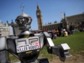 「殺人ロボット」にNO！-- NGOがキャンペーン活動