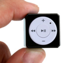 エバーグリーン、わずか2cm四方の超小型MP3プレーヤー
