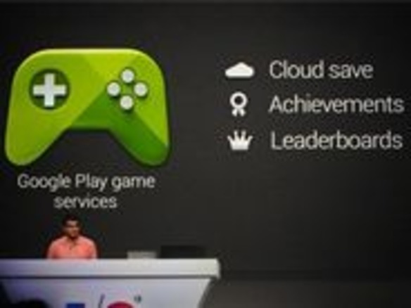「Google Play」でゲーム機能が強化--クラウド保存などが可能に