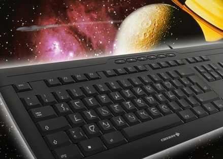 　クリンゴン語（「スタートレック」に登場する宇宙人が使う言葉）のキーボード。