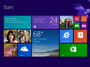 さらに明らかになった「Windows 8.1」--画像で見る「Start tip」や検索画面