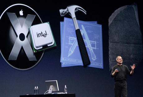 　2005年のWWDCでは、Appleのコンピュータ戦略の大きな転換が明らかになった。同社がIBMの「PowerPC」プロセッサをやめてIntelの「x86」を採用すると発表したのだ。Appleは1994年からIBMのチップを使っていた。

　このほか、「Windows」向け「QuickTime 7」のプレビュー版が発表された。