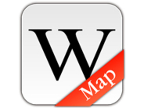 Wikipediaに説明のある近隣施設の情報を表示できる「Wikipedia Map」
