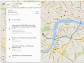「iOS」版「Google Maps」がアップデート--「iPad」の大型画面に対応