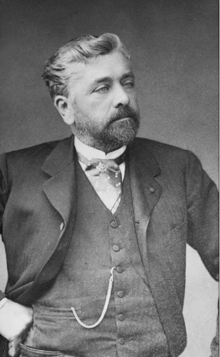 　Gustave Eiffel氏の肖像写真。