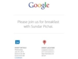 グーグル、「Android」関連の発表を準備か--担当幹部主宰の朝食会を予告