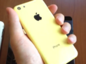 「iPhone 5C」の背面カバーを撮影したとされる動画が登場