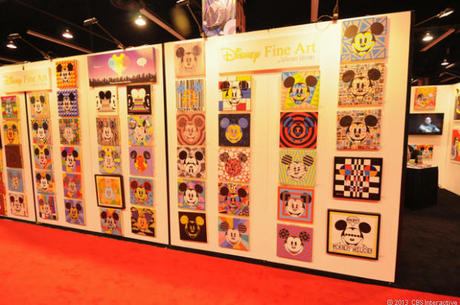 　Collector's Editionsが提供した芸術的なディズニー関連の絵の数々。