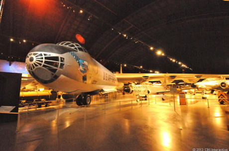 　「B-36J」は「Peacemaker」という愛称が有名だった。第二次世界大戦中に設計され、1948年に米戦略航空軍団で運用が開始された。「写真偵察機として使用されることもあれば、特別に改造された『RF-84F/K』偵察機の発進と回収のために改装されることもあった」（国立米空軍博物館）